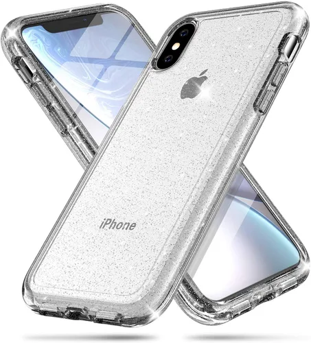Miniatura 17 de FanTEK Compatible con iPhone 7 Plus, iPhone 8 Plus de 5.5 pulgadas, fundas de teléfono TPU de cristal transparente suave
