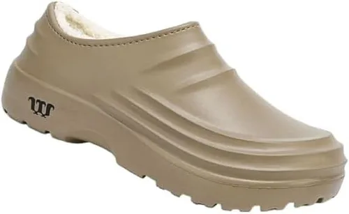 Zapatos de chef impermeables con forro de felpa para hombre y mujer, antideslizantes, antiaceite, antiolor, cómodos y ligeros, zapatos cálidos de