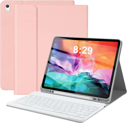 Miniatura 15 de Funda con teclado para iPad Pro de 12.9 pulgadas (Modelo antiguo) 2015 1ª / 2017 2ª generación - Teclado inalámbrico Bluetooth recargable Azul oscuro