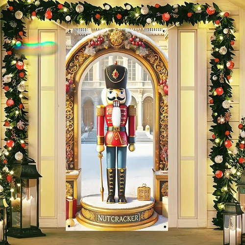 Miniatura 14 de Cartel de porche con decoración de cachorro de Navidad, trío festivo, Schnauzers en suéteres navideños, perfecto para interiores y exteriores