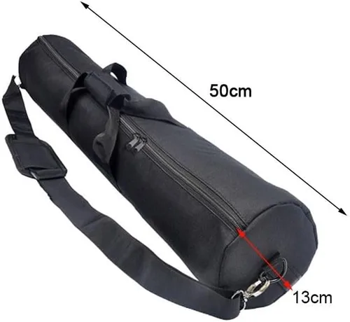 Miniatura 2 de Bolsa de transporte para trípode de 15.7-47.2 in, trípode impermeable, almacenamiento de transporte de viaje con correa de hombro acolchada y asa