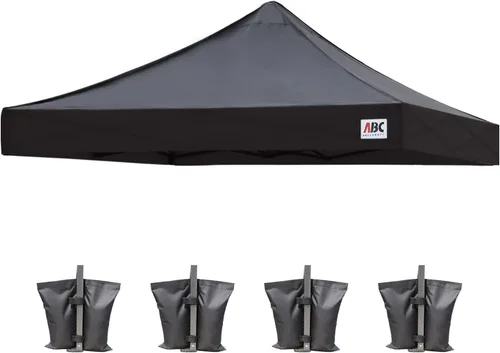 Miniatura 80 de ABCCANOPY - Toldo de repuesto para carpa desplegable (10x10 pies, beige)