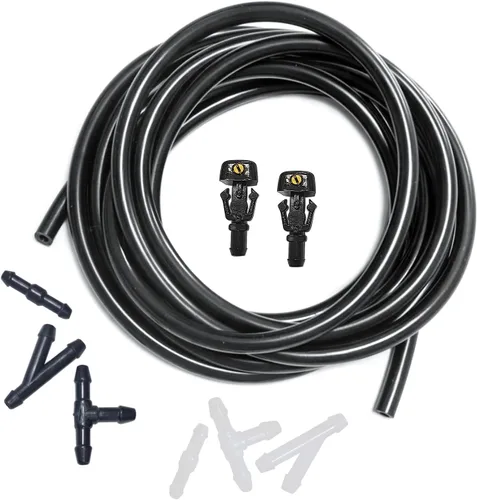 Kit de boquillas de limpiaparabrisas delantero para Ford F150 2004-2013 Kit de reparación de manguera y chorro con manguera de fluido 3M y 6