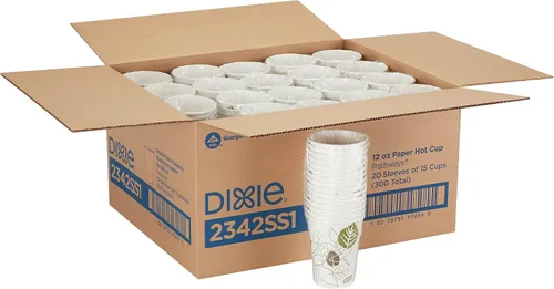 Miniatura 2 de Dixie Pathways - Vasos calientes de papel, 12 onzas