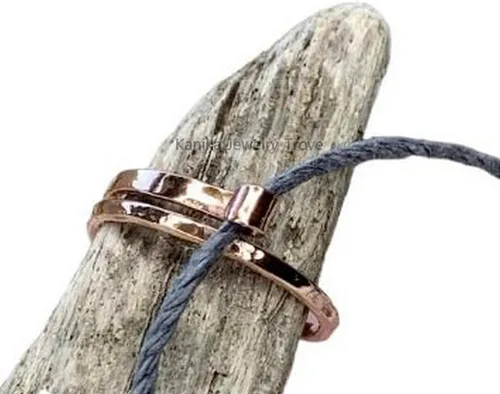 Miniatura 9 de Kanika Jewelry Trove Anillo de Ganchillo de Gato de Plata de Ley Purr-fectamente Elaborado para Entusiastas del Tejido de Punto