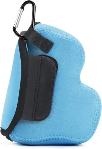 Miniatura 8 de MegaGear Nikon Coolpix L840 - Funda de neopreno para cámara, con mosquetón, color azul