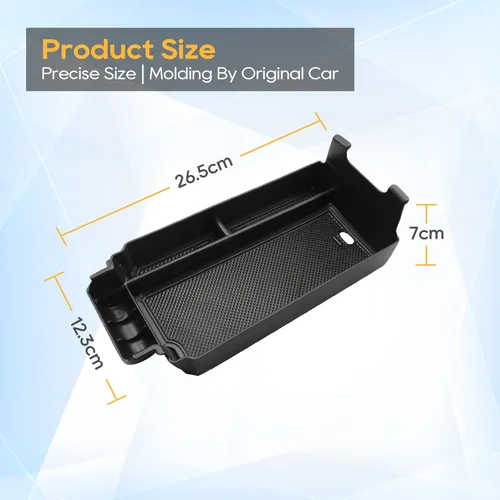 Miniatura 6 de LFOTPP Rogue Organizador de consola central para Nissan Rogue 2021 2022 2023 2024 2025 2026 Nissan Rogue [S/SL/SV/Platinum] T33 Caja