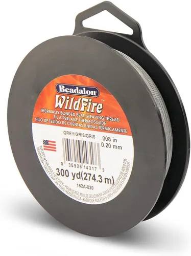 Miniatura 62 de Beadalon Wildfire Ultra - Beading Thread, Beading Supplies for Crafters, Jewelry Makers, Beaders. Braided Fishing Line