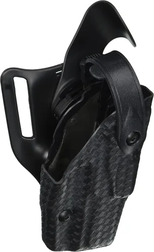Miniatura 44 de Safariland 6360 ALS/SLS Mid-Ride Duty Rated Level III Retention Holster STX negro brillante.