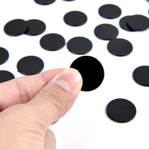 Miniatura 4 de Coopay Discos de contadores de aprendizaje de plástico de 1-1/5 pulgadas, discos de conteo de fichas de bingo para práctica de matemáticas y fichas
