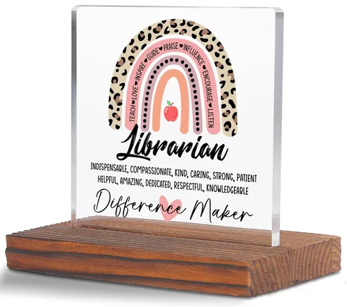 Miniatura 17 de Letrero decorativo de escritorio transparente para después de la escuela, regalo de agradecimiento para mujeres y hombres, regalos de agradecimiento