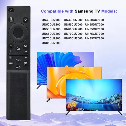 Miniatura 3 de Paquete de 2 unidades BN59-01388A BN59-01388H TM2240A Reemplazo para Samsung Smart TV Control Remoto, para CU7000/DU7200, Crystal UHD, Marco, QLED
