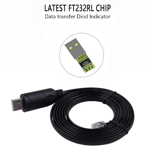 Miniatura 2 de APC 940-0144b - Cable de consola USB a RJ12 para medidor e interruptor APC PDU AP78xx, AP79xx, AP86xx, AP88xx, AP89xx (6 pies/5.9 ft)