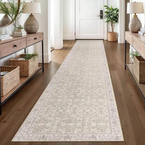 Miniatura 63 de SIILOOM Alfombra antideslizante de pasillo moderna de 2 x 5, súper suave, para pasillos, decoración para cocina, alfombras para pasillos sin 2-Verde