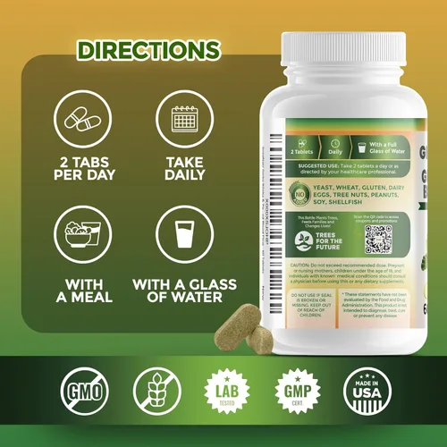 Miniatura 7 de GreeNatr Focus an Energy Bundle Ginseng + Ginkgo Biloba Tabletas + Cápsulas de Moringa Oleifera - Potenciador de energía tradicional y sacapuntas