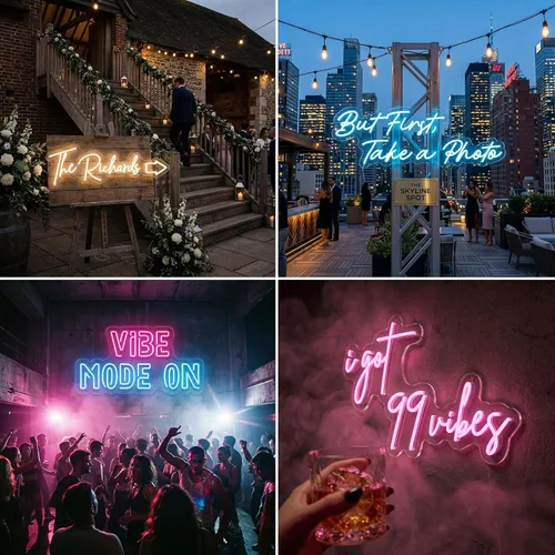 Miniatura 7 de Custom Neon Signs Personalized Neon Name Sign Custom Business Logo Waterproof LED Custom Neon Light Sign for Wedding, Business, Bedroom Wall Decor