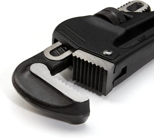 Miniatura 2 de Steelman 60876 Llave de tubo de mango recto de aluminio fundido de 18 pulgadas Negro; plata