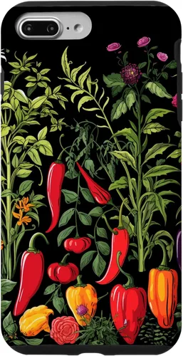 Miniatura 9 de iPhone 15 Chili Pepper Plants Chillis Garden - Funda de pimienta picante