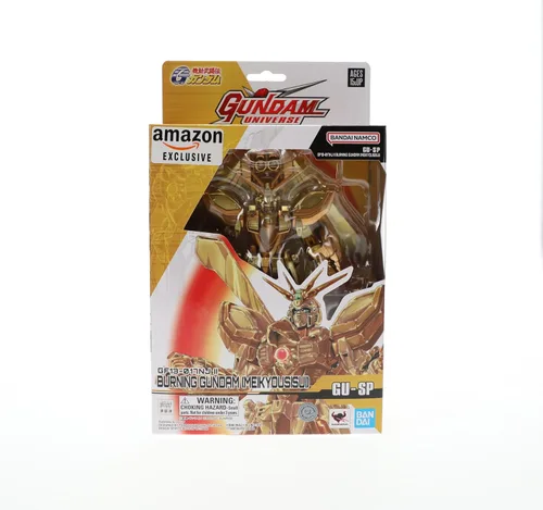 Miniatura 2 de TAMASHII NATIONS - Mobile Fighter G Gundam - GF13-017NJII Burning Gundam (Meikyousisui), Figura de acción del universo (exclusivo de Amazon)