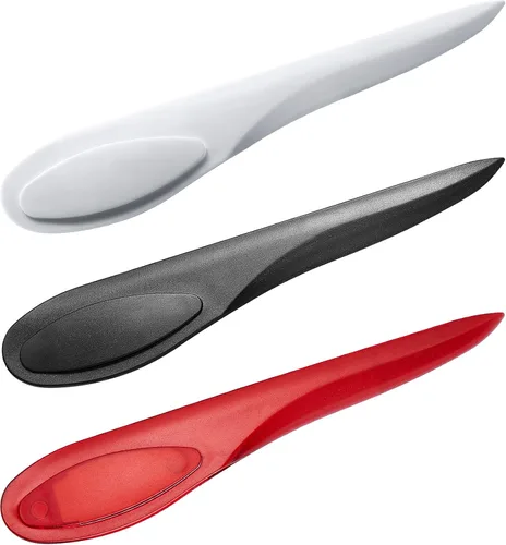 Outus 3 piezas de herramientas de costura para coser acolchados, prensar costuras y marcar tela, girador de puntos de plástico con borde de costura