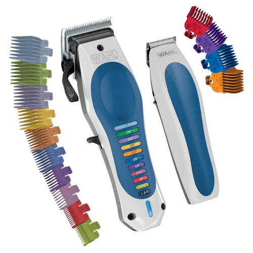 Wahl Cortapelos inalámbricos recargables de iones de litio Color Pro para hombres con tecnología de carga inteligente y recortadora de pelo a