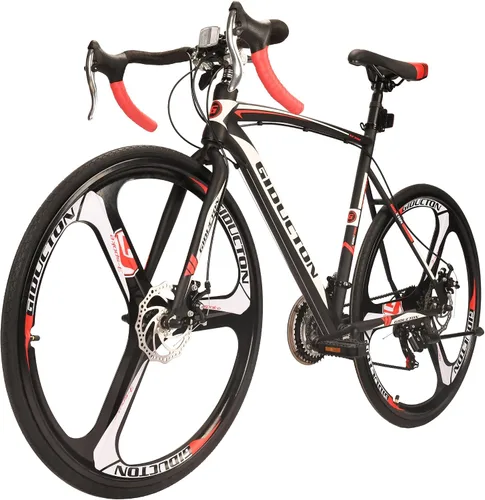 Miniatura 2 de EUROBIKE Bicicleta de carretera para hombre, YH-XC550 bicicleta de carretera para hombres, bicicleta de marco de 21.3 in, ruedas 700C, bicicletas