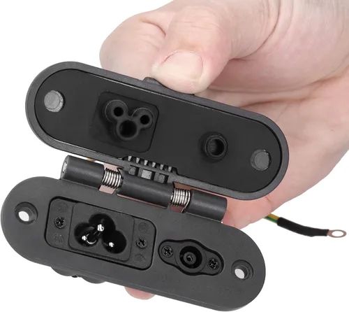 Miniatura 2 de Reemplazo del enchufe de la cubierta, conjunto de puerto de carga de scooter eléctrico, pieza de repuesto compatible con accesorios Ninebot 9 MAX G30