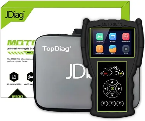 Miniatura 2 de Original TopDiag M100 Pro - Escáner de motocicleta profesional, herramienta de diagnóstico para motocicleta (versión completa)