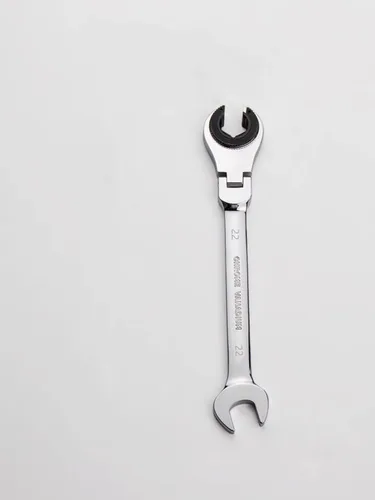 Miniatura 28 de FLZOSPER - Llave de engranajes de cabeza flexible de 15 mm, llave de combinación de trinquete métrica