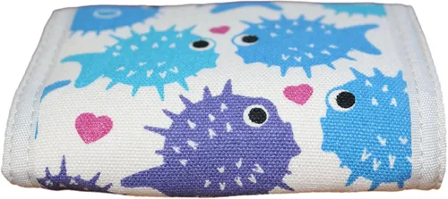 Miniatura 3 de bungalow 360 Billetera vegana triple, Puffer Fish, Billetera clásica triple