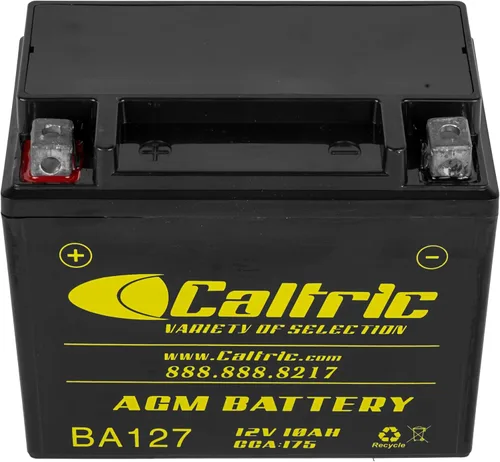 Miniatura 4 de Caltric Agm - Batería compatible con Honda Ch250 Ch-250 Elite 250 1985-1990