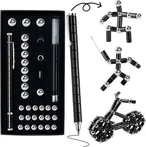 Juguetes de bolígrafo para juguetes de dedos para edades 8-13 - imanes magnéticos de bolígrafo para niños - regalo para niños adolescentes, chica y