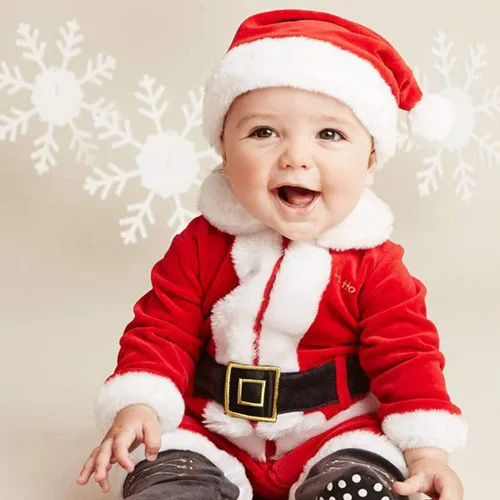 Miniatura 6 de CCINEE Sombrero de Papá Noel para niños, sombreros de Papá Noel de Navidad, sombrero rojo de felpa para decoración del hogar, suministros de fiesta