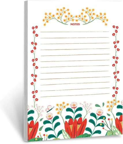 Miniatura 6 de Bloc de notas de lista de tareas (juego de 3) Bloc de notas de notas florales de Ana Sanfelippo