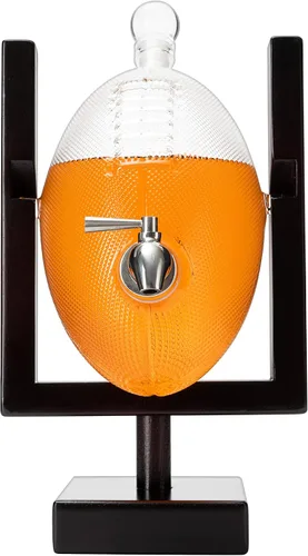Miniatura 2 de Regalos de fútbol para hombres, papá, decantador de whisky con soporte vertical para portería de campo, juego de decantadores y vasos para fiesta