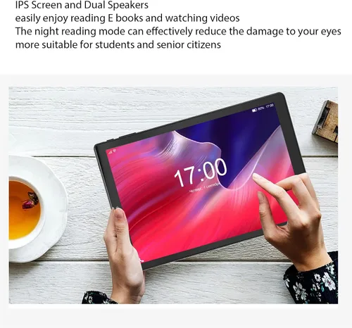 Miniatura 4 de Zopsc Tablet de 10 pulgadas, tableta de pantalla HD para niños, 3 GB de RAM 64 GB ROM 128 GB expandir, procesador Octa Core, batería de 6000 mAh