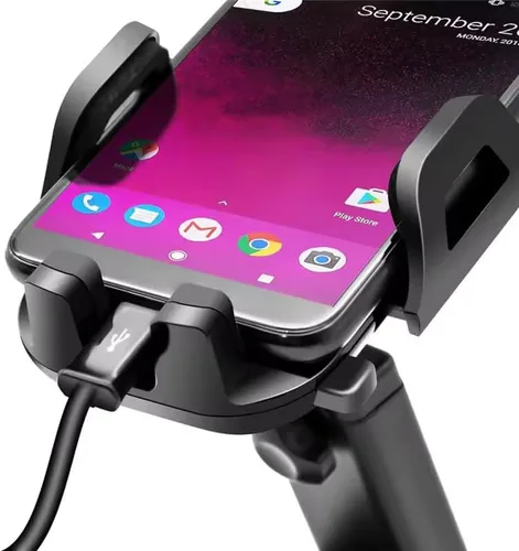 Miniatura 4 de Soporte universal para teléfono celular, para salpicadero, parabrisas, escritorio, color negro