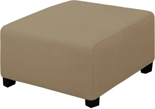 Miniatura 93 de Easy-Going Funda Elástica para Otomana Taburete de Almacenamiento Plegable Protector de Muebles Funda Rectangular Suave con Parte Inferior Elástica