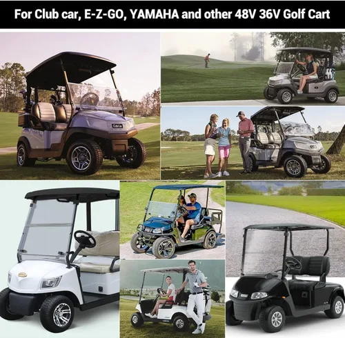 Miniatura 6 de Reductor de voltaje de 48V a 12V 10A 120W, convertidor DC-DC para carrito de golf, regulador de voltaje reductor IP68 impermeable con fusible