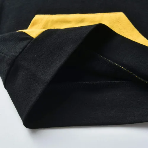 Miniatura 6 de Conjunto de sudadera con capucha de manga larga a rayas para bebé (niño) de Rebey