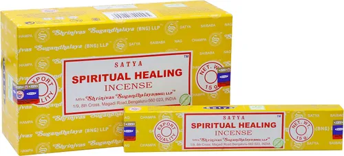 Miniatura 12 de EARTH Satya Nag Champa - Varillas de incienso prémium de 15 GMS (paquete de 12) (certificado verde) – Agarbatti enrollado naturalmente a mano