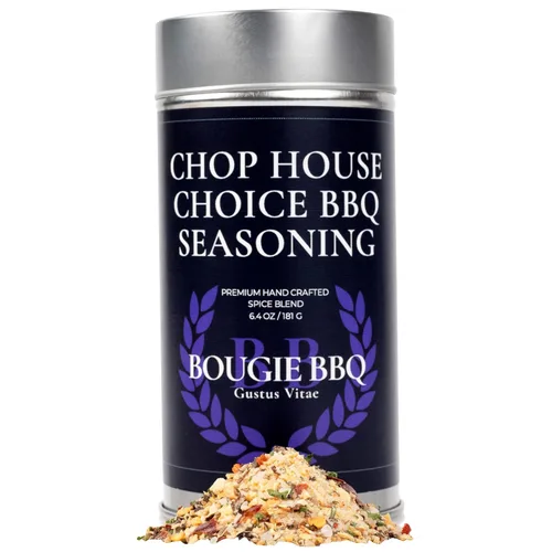 Chop House Choice - Condimento para barbacoa | Condimento gourmet, mezcla de especias artesanales | Todo natural, sin OMG | Hecho a mano en pequeños
