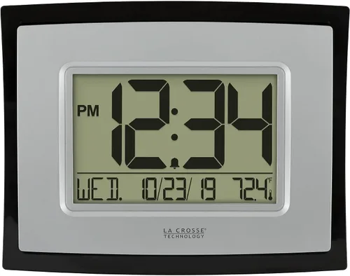 Miniatura 8 de La Crosse Technology WT-8002U-B-INT Reloj digital negro con temperatura