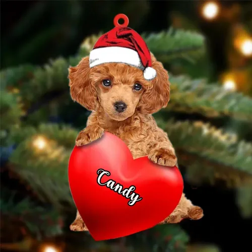 Miniatura 85 de Adornos de Navidad personalizados para perros, nombre personalizado, adorno de Malamute de Alaska, adornos acrílicos, regalos de Navidad, amantes