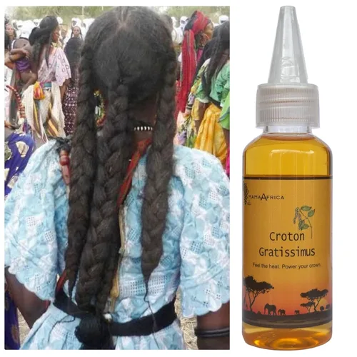 Miniatura 8 de Aceite de cuero cabelludo despertar de África Occidental: mezcla de hierbas con ricino y romero para un cabello rizado y rizado 3C a 4C de aspecto