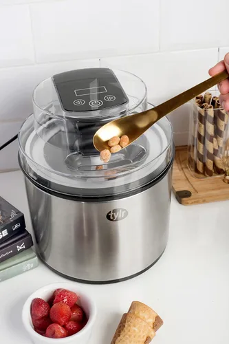 Miniatura 2 de Tylr Máquina de helados de 2 cuartos de galón, sorbete, yogur, batidos, batidos y más, con programa One Touch en tan solo 20 minutos.