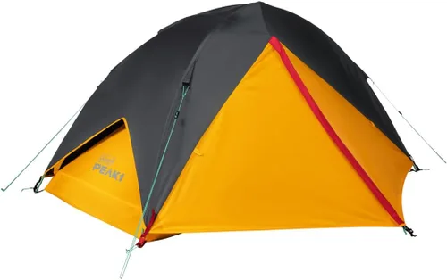 Miniatura 10 de Coleman PEAK1 - Tienda de campaña premium impermeable para mochileros con toldo contra lluvia y huella, tienda de camping ligera que soporta vientos