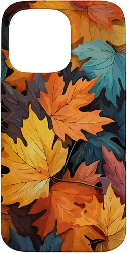 Miniatura 21 de Colorful Leaves Otoño y Otoño Tema, Otoño Color Funda para iPhone 17