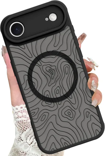 Miniatura 44 de KANGHAR - Funda para iPhone 11 [Compatible con Magsafe] Patrón estampado de leopardo Lindo guepardo Funda protectora magnética para niñas, mujeres