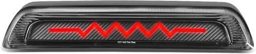 Miniatura 9 de DNA MOTORING 3BL-TTU07-3D-LED-BK Carcasa negra 3D LED de montaje alto 3ª tercera luz de freno [compatible con Tundra 07-21] 2-Carcasa negra